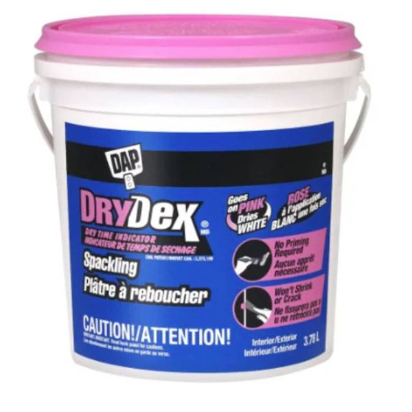 DAP DryDex 3.78 L Spackling with Pink-to-White Indicator