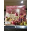 Image 2 : Over & Back 2-Tier Metal Basket for Multi-Purpose Use