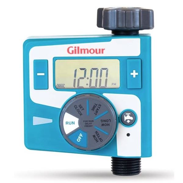 Gilmour Digital Water Timer With Programmable Options