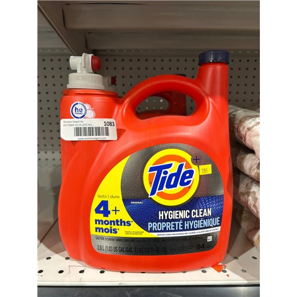 Tide Plus Hygienic Clean Liquid Laundry Detergent 4.87 L