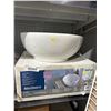 Image 3 : Aquasource Round Vessel Sink – 15″ – Vitreous China – White