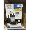 Image 2 : Burcam 3005082 1/4 HP Submersible Sump Pump with Zinc-Plated Motor Housing
