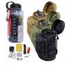 Image 1 : Water Bottle Survival Kit with Pouch – Multitool, Emergency Gear, and Accessories [x=#8211/