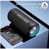 Image 1 : Ortizan X10 Wireless Speaker with IPX7 Waterproof and RGB Light Show