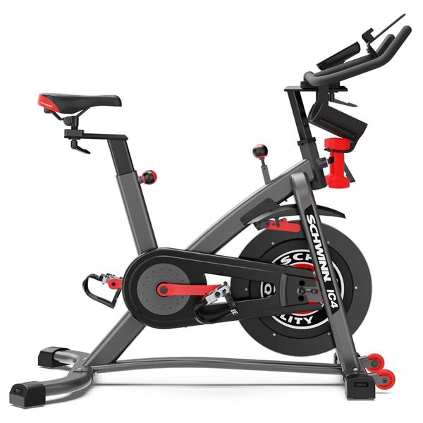 Schwinn IC4 Indoor Cycling Bike With LCD Console and Adjustable Handlebars