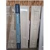 Image 2 : Lot of 1 – Jeld-Wen 2 Pannel Bi-fold Door, 79 x 15″ Per panel