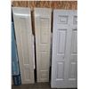 Image 2 : Lot of 1 – Jeld-Wen 2 Pannel Bi-fold Door, 79 x 15″ Per panel