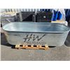 Image 2 : HW Brand Round End Stock Tank, Model RE328, 8 ft x 3 ft Dimensions
