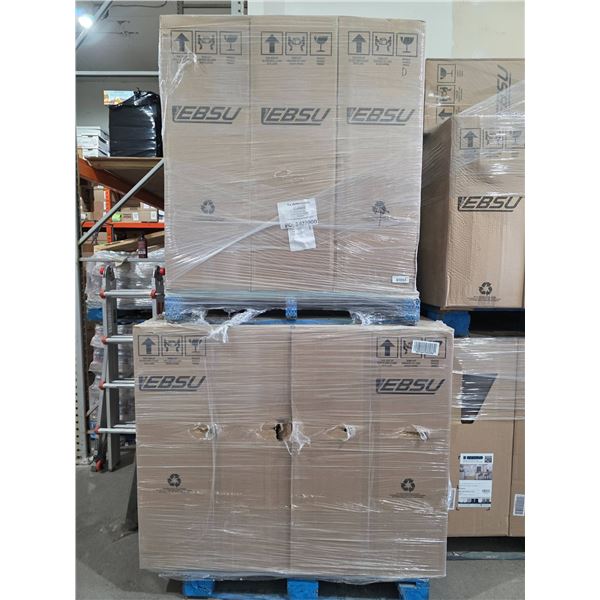 PALLET LOT OF ASSORTED Eklipse  Kitchen Cabinets