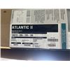 Image 4 : Atlantic II 38 x 38 Polystyrene Center Drain Shower Kit in White with Clear glass in Chrome