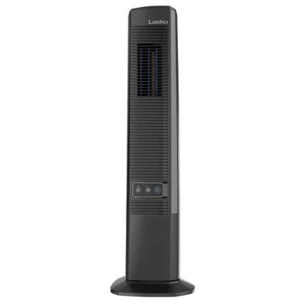 Lasko Weather Shield 106.7 cm (42 in.) Outdoor / Indoor Tower Fan, Black