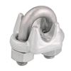 Image 1 : 3/8 Inch US Drop Forged Wire Rope Clip with Nuts and Washers