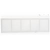 Image 1 : 2 Imperial Sidewall Grille, 30 in x 8 in, Standard Series, White