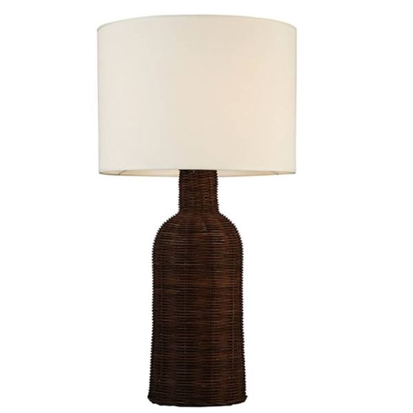 Project Source 2417814 Table Lamp, 13.7 x 13.7 x 26 Inches