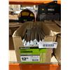 Image 2 : Hillman Fast-Tite Common Spikes 12-inch Galvanized, Bulk Lot