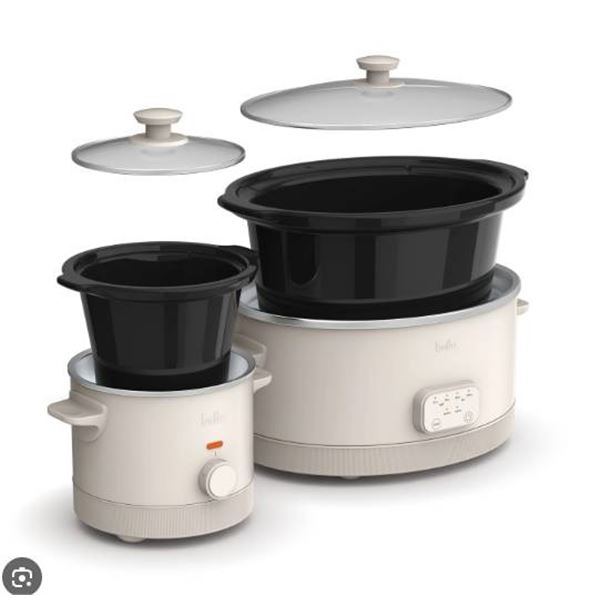 Bella Slow Cooker Set, 2-Piece, Model 13964