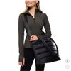 Image 1 : Lole Puffer Tote Bag with Integrated Luggage Strap and Detachable Strap