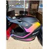 Image 1 : ZOX Pulse Vigor Black/Pink Large Helmet – Model 88-36324