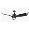 Image 1 : Aria 52-Inch Ceiling Fan with Light and Remote Control