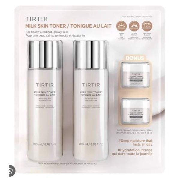 TIRTIR Milk Skin Toner with Additional Hydration Items