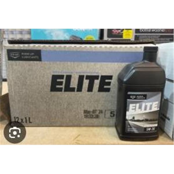 Elite SW-20 Motor Oil Lubricants 12 x 1L