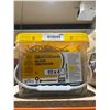 Image 2 : Hillman 10 x 4 Inch Construction Screws, Yellow Zinc, 1000 Pieces