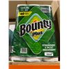Image 2 : Bounty Plus Paper Towels 12 Rolls – 91 2-Ply Sheets 27.9 cm X 18 cm
