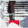 Image 1 : Garant Snow Pusher with Comfortable Grip Handle, Red