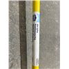 Image 5 : 30-Inch Poly Fan Rake with 4-Foot Fixed Extension Pole