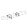 Image 1 : Moen Iso Glass Shelf in Chrome Finish – Model DN0790CH