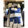 Image 1 : Horizon Winter Leather Work Gloves, Lot of 2, Size L/G