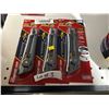 Image 2 : Olfa 18mm Comfort Grip Utility Knives, Lot of 3