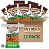 Image 1 : Snyder’s Of Hanover Gluten-Free Pretzel Sticks Honey Mustard and Onion, 12 x 220g