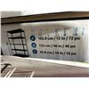Image 3 : Gladiator Heavy-Duty Storage Rack, 48 x 18 x 72 Inches, Model GARS604TEG