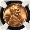 Image 2 : 1957 LINCOLN CENT NGC MS-66 RD