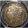 Image 2 : 1878-S MORGAN DOLLAR PCGS MS-65 CAC AMAZING COLOR