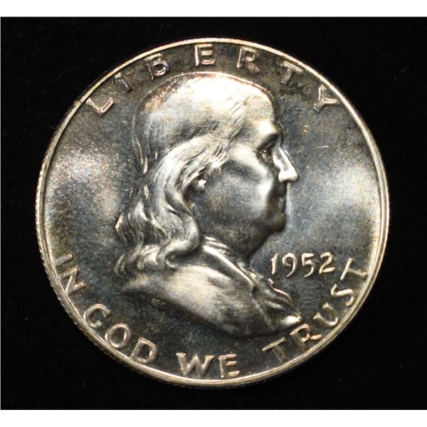 1952 FRANKLIN HALF GEM PROOF