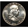 Image 1 : 1952 FRANKLIN HALF GEM PROOF