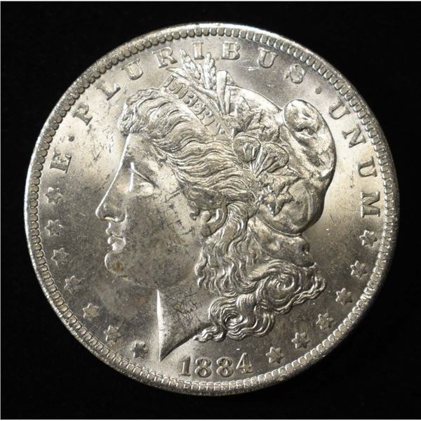 1884-O MORGAN DOLLAR BU
