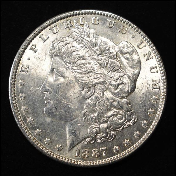 1887 MORGAN DOLLAR BU