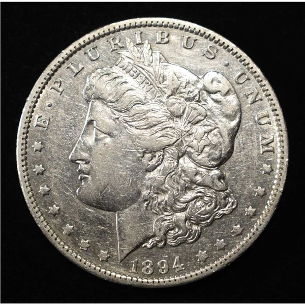 1894-O MORGAN DOLLAR AU