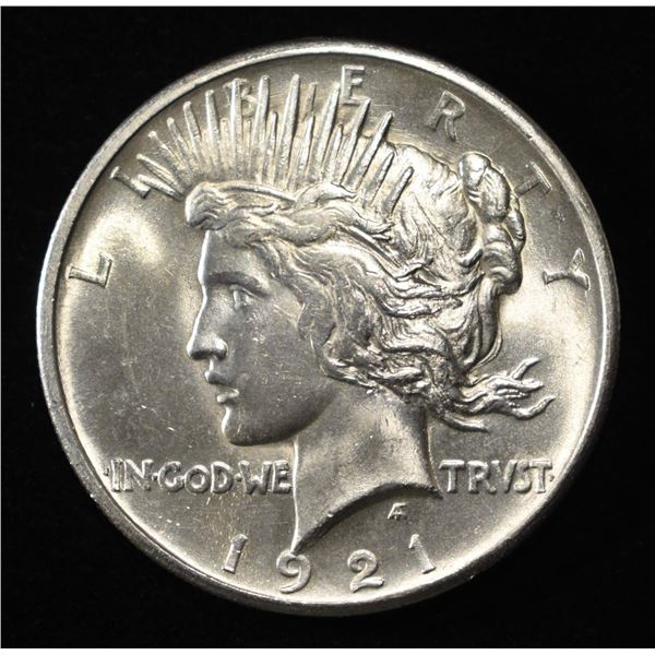 1921 PEACE DOLLAR CH BU