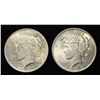 Image 1 : (2) 1923 PEACE DOLLARS