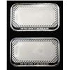 Image 2 : (2) 1 OZ FLOWER .999 SILVER BARS