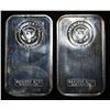 Image 2 : (2) 1 OZ .999 SILVER PRESIDENTIAL BARS