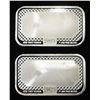 Image 2 : (2) 1 OZ TO THE HAPPY COUPLE .999 SILVER BARS
