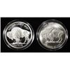 Image 2 : (2) 1 OZ .999 SILVER BUFFALO ROUNDS