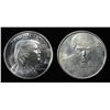 Image 1 : (2) 1 OZ .999 SILVER TRUMP ROUNDS
