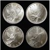 Image 2 : (4) 1/2 OZ SUNSHINE MINTING .999 SILVER ROUNDS