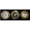 Image 2 : (3) .999 SILVER CASINO COINS